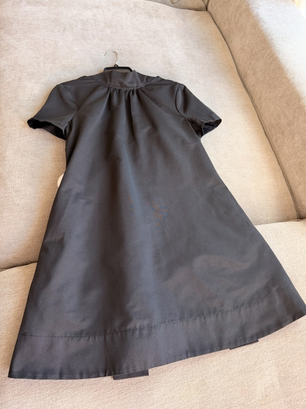 Staud - Mini Ilana High Neck Mini Dress Black Size M NWOT - Picture 10 of 13